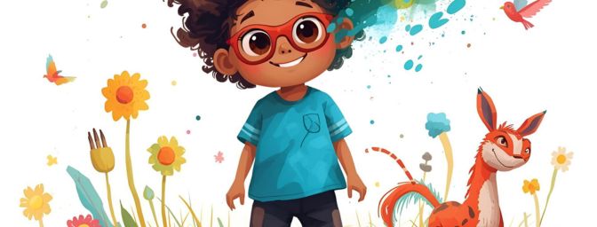 Kinder in der Kreativ Werkstatt